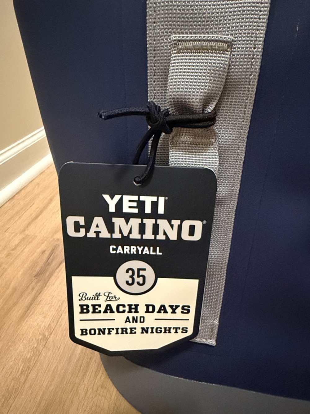 Yeti Navy and Gray Soft Cooler Duffel Tote - Picture 4 of 4